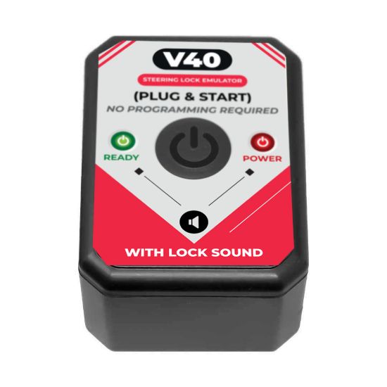 New Volvo V40 2012-2019 Steering Lock Emulator Simulator With Lock Sound No Programming Required | Emirates Keys